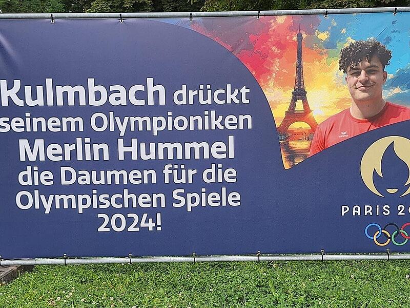 Die Stadt Kulmbach ist stolz auf ihren ersten Olympioniken. Die Stadt Kulmbach ist stolz auf ihren ersten Olympioniken.