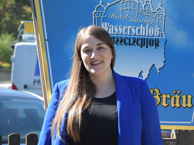 Portraitfoto SPD-Landesvorsitzende Ronja Endres