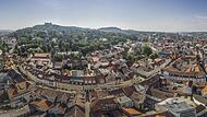 Blick auf die Stadt Coburg mit der Veste: Um neue Perspektiven f&uuml;r die Innenstadt soll es bei einem Immobilienforum am 20. Oktober gehen.
