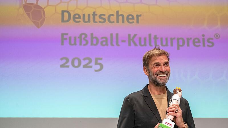 Jürgen Klopp erhält den Walther-Bensemann-Preis