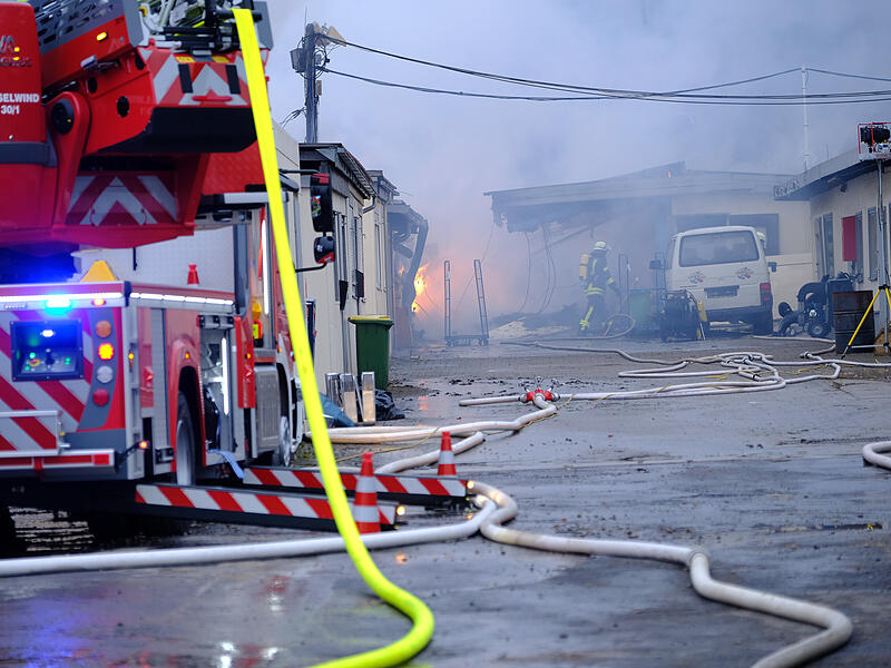 Feuer im Freizeitland GeiselwindFeuer im Freizeitland Geiselwind Feuer im Freizeitland Geiselwind