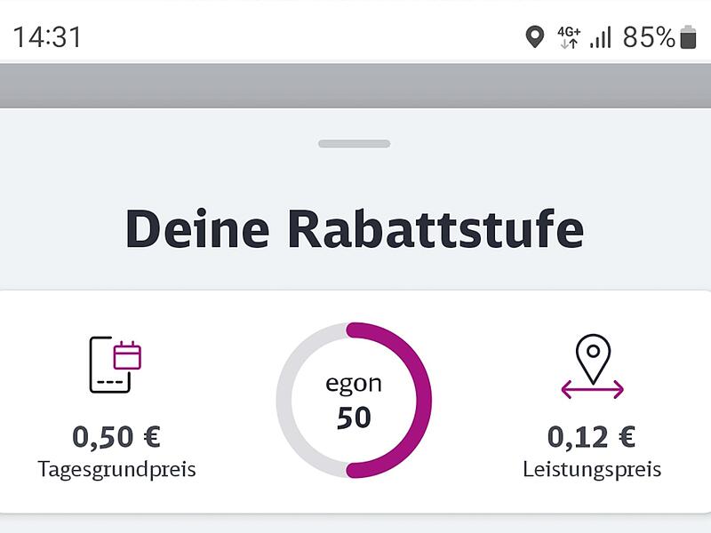 Ab einem Fahrpreis von insgesamt zwölf Euro – also laut VGN nach durchschnittlich vier Fahrten – kosten die folgenden Fahrten die Hälfte. Ab einem Fahrpreis von insgesamt zwölf Euro – also laut VGN nach durchschnittlich vier Fahrten – kosten die folgenden Fahrten die Hälfte.