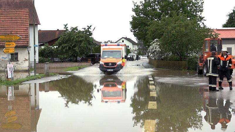 Hochwasser in Bayern - Pfaffenhofen an der Ilm Hochwasser in Bayern - Pfaffenhofen an der Ilm