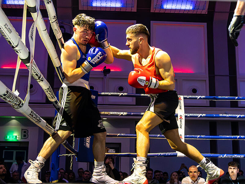 Die besten Bilder von den Amateurk&auml;mpfen bei der 3. Kulmbacher Fightnight.