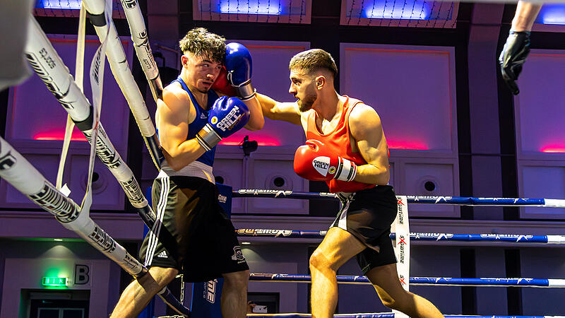 Die besten Bilder von den Amateurk&auml;mpfen bei der 3. Kulmbacher Fightnight.