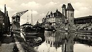 Der Bamberger Hafen.