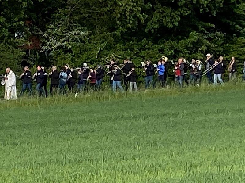 Bittgang nach Nackendorf. Bittgang nach Nackendorf.