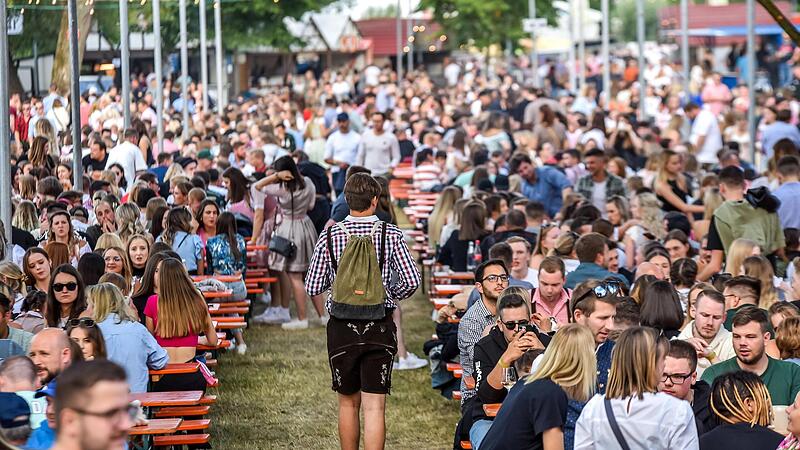 Full House unter freiem Himmel: Das Sander Altmain-Weinfest wurde in der 31. Auflage wieder zum Publikumsmagneten.