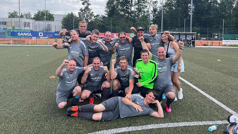 Das Fu&szlig;ball-Team von der Lebenshilfe-Werkstatt Hammelburg