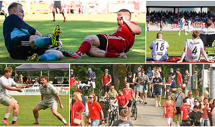 Die Fu&szlig;ball-Relegation in Coburg/Kronach/Lichtenfels sorgte wieder f&uuml;r tolle Bilder.