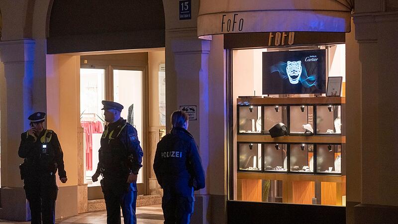Einbruch in Juweliergeschäft in München Einbruch in Juweliergeschäft in München