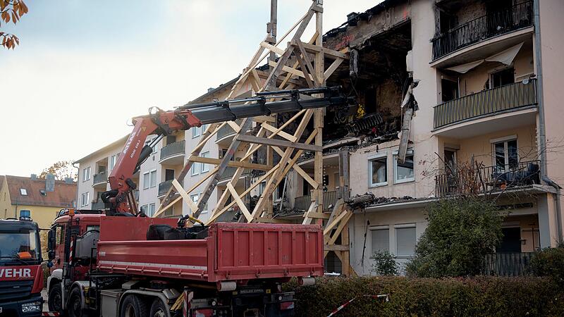 Nach Explosion in Regensburg; Zwei Leichen gefunden