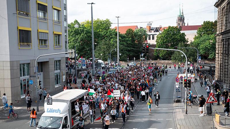 „Rise4Gaza“ Demonstration - Nürnberg