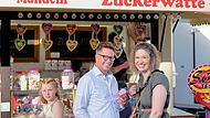 Gut gelaunt bei der Kerwa.