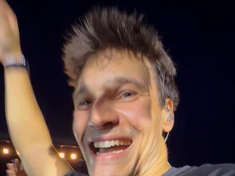 Wincent Weiss beim Open Air in Bad Kissingen
