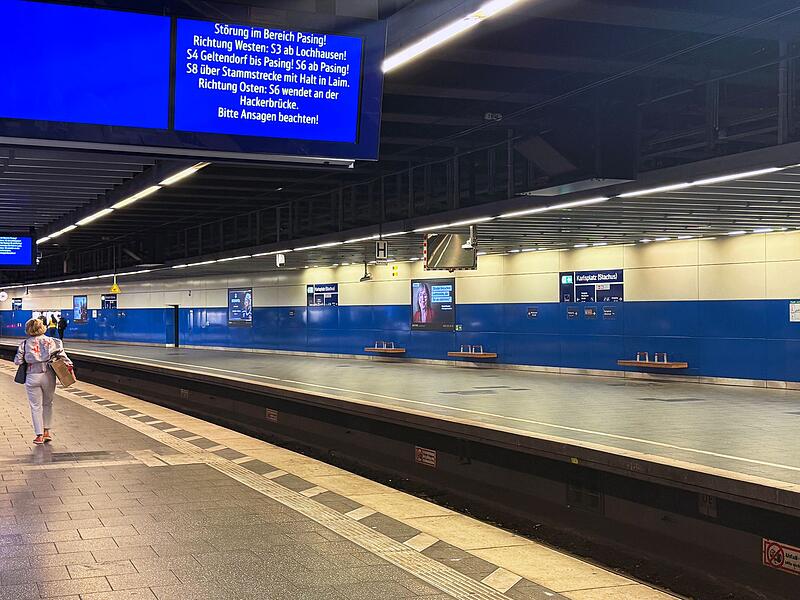 Probleme auf der Münchner S-Bahn-Stammstrecke Probleme auf der Münchner S-Bahn-Stammstrecke