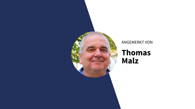 Angemerkt von Thomas Malz