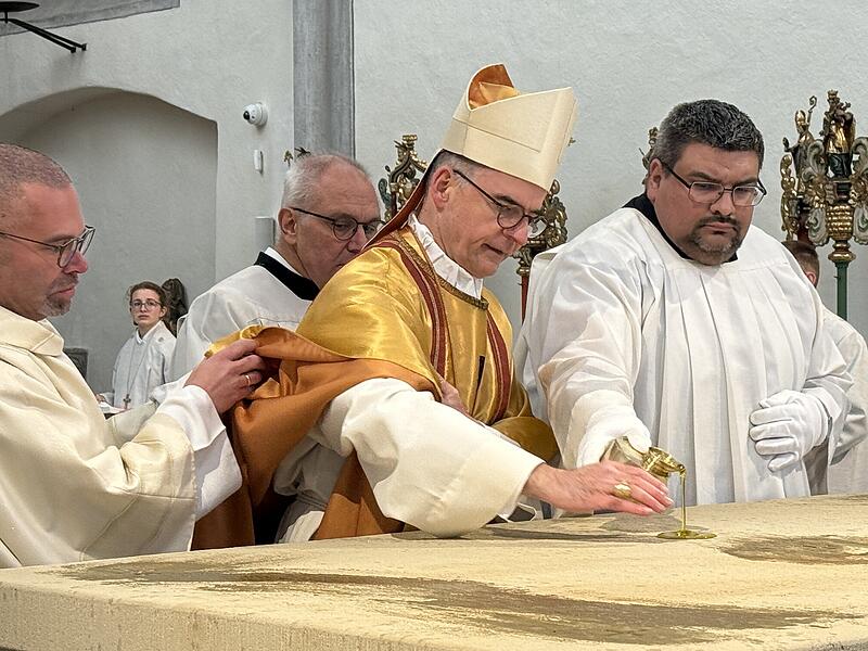 Altarweihe Münnerstadt