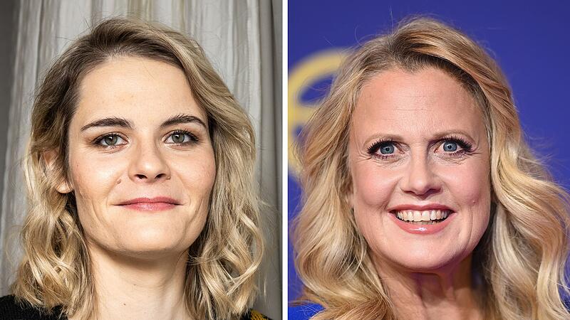 Hazel Brugger und Barbara Sch&ouml;neberger