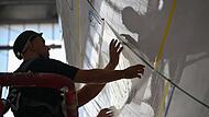 AeroSHARK-Installation an einem Airbus A330
