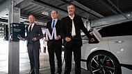 Inbetriebnahme Ladepark für E-Autos in München