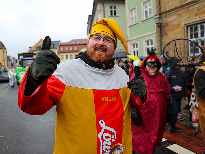 Faschingsumzug 2026 in BambergTausende Besucher beim gro&szlig;en Faschingsumzug in Bamberg