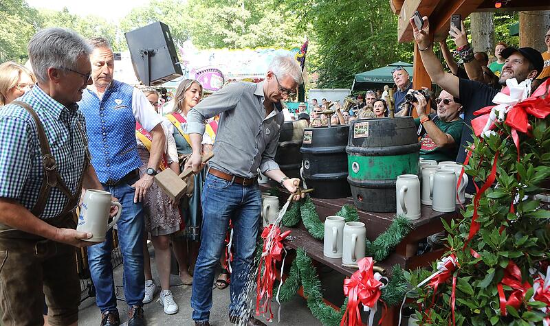 Fo; Annafest Bieranstich; Foto: Barbara HerbstForchheim & Fr&auml;nkische Schweiz