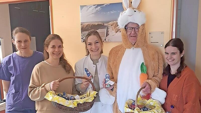 Dr. Gerrit Weber, Annegret Schreyer, O&Auml; Dr. Christina Pfann, Jochen Bock (Jonas hilft) und Mona Lutz.