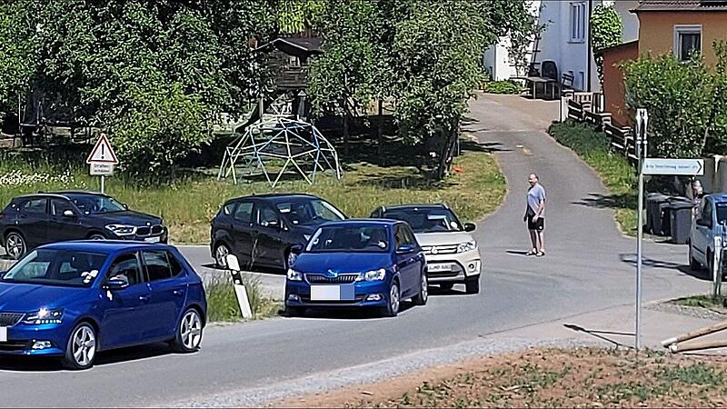 B 85Verkehrschaos B 85