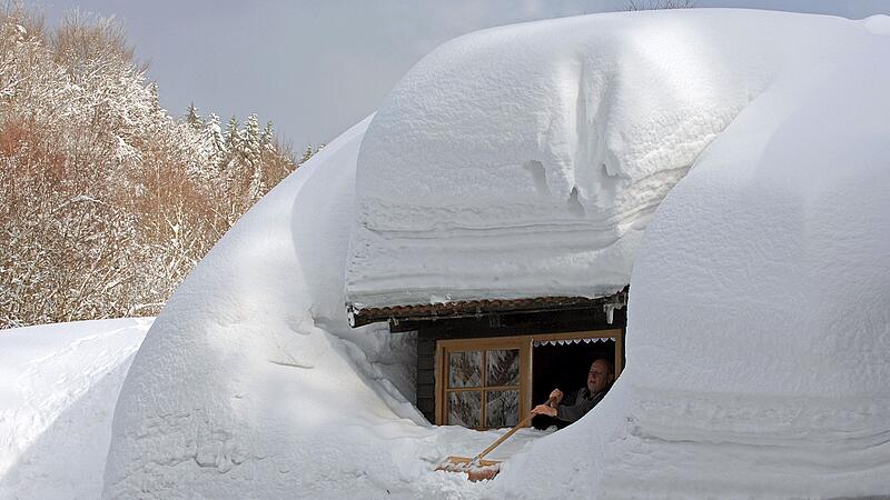 Schneekatastrophe in Bayern vor 20 Jahren