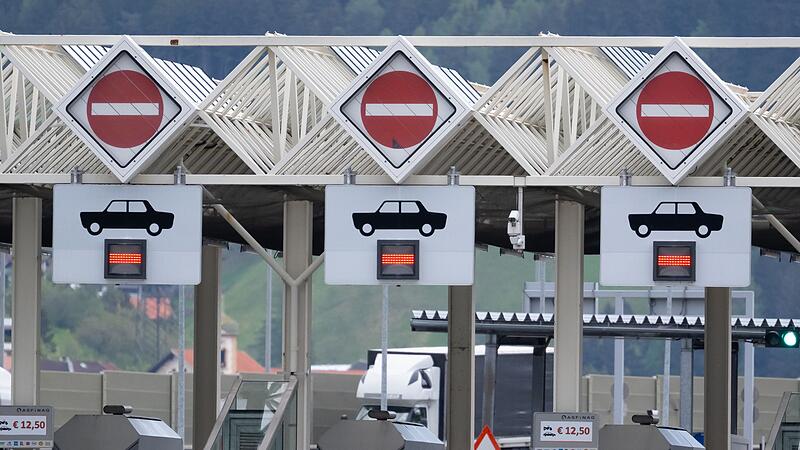 Vor der Sperrung der Brennerautobahn Vor der Sperrung der Brennerautobahn