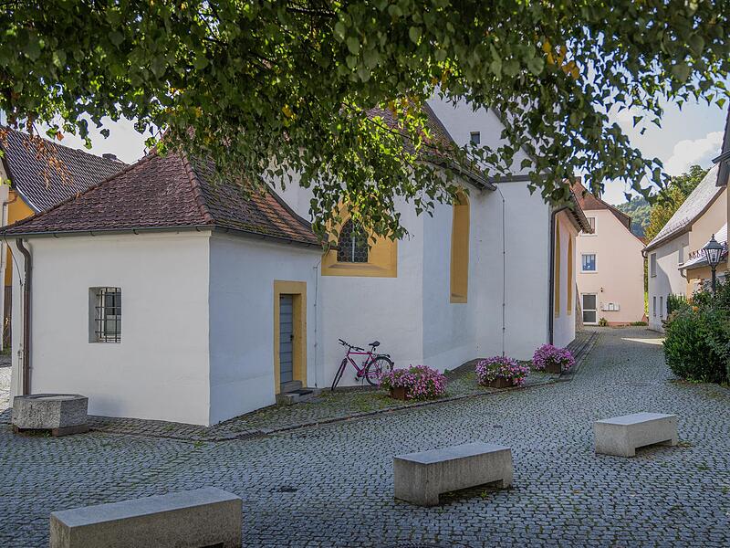 Auch in der Marienkapelle Ebermannstadt hat der Bildhauer Georg Friedrich Theiler Spuren hinterlassen.