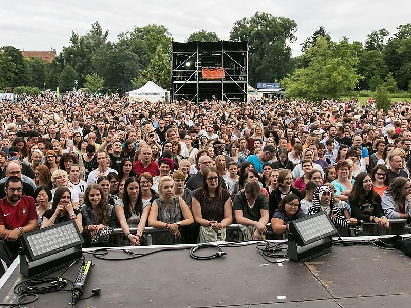 Im Luitpoldpark Bad Kissingen sind bereits einige bekannte Künstlerinnen und Künstler aufgetreten (Archivbild). Im Luitpoldpark Bad Kissingen sind bereits einige bekannte Künstlerinnen und Künstler aufgetreten (Archivbild).