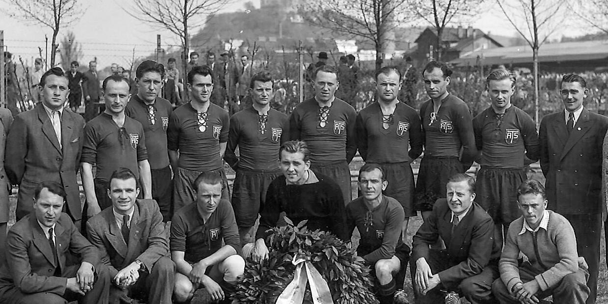 Fußball Der ATS Kulmbach wird 1953 Bayerischer Amateurmeister ein