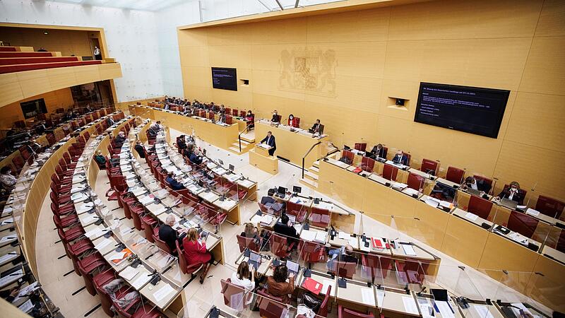 Sitzung des bayerischen Landtags