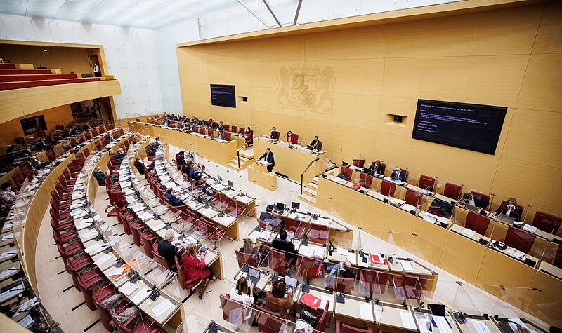 Sitzung des bayerischen Landtags