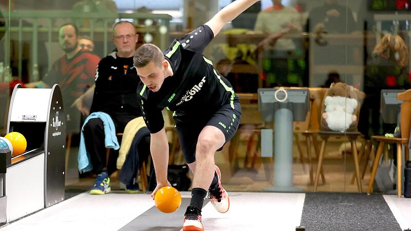 Silvan Meinunger war mit 608 Kegel bester Zeiler in Regensburg.