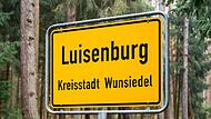 Ortsschild Luisenburg Ortsschild Luisenburg