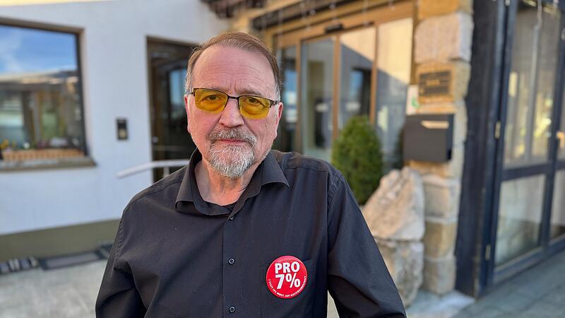 Essengehen soll wieder nur mit sieben prozent besteuert werden, findet Georg Hötzelein, Forchheims Kreisvorsitzender der DEHOGA.