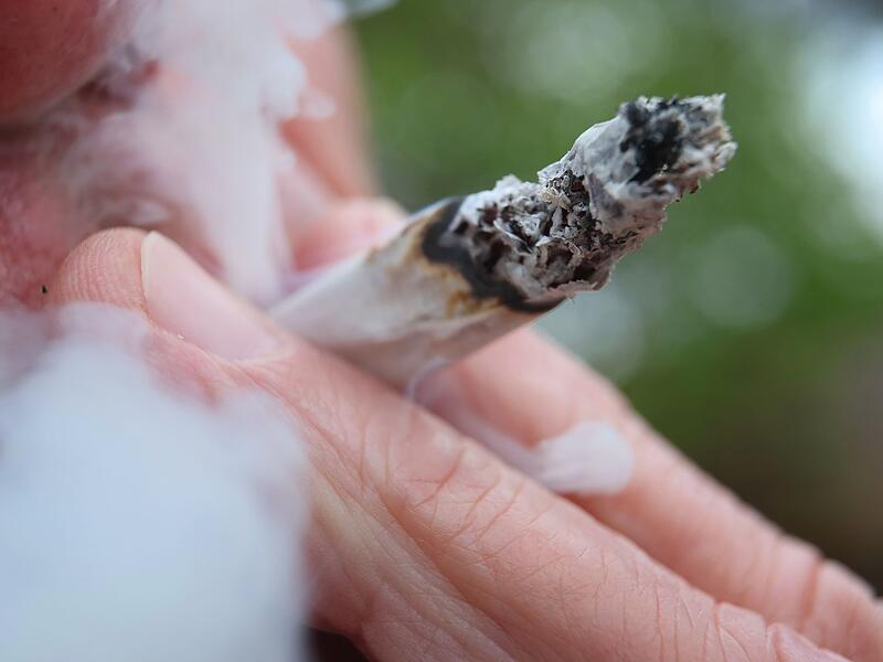Cannabis-Raucher