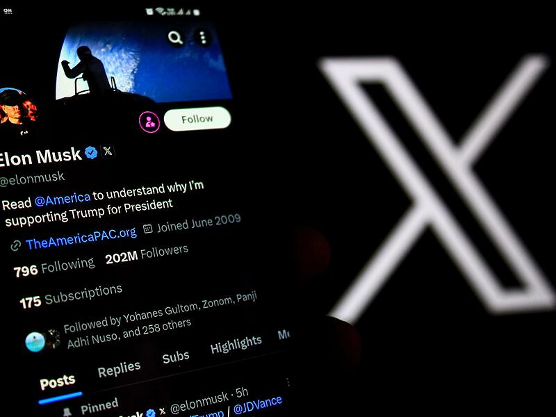 Elon Musks Online-Plattform X Elon Musks Online-Plattform X