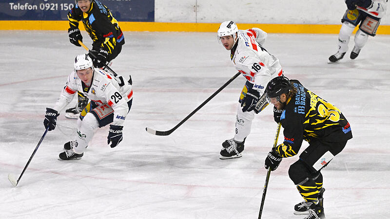 Die Bayreuth Tigers boten im j&uuml;ngsten Heimspiel den Heilbronner Falken einen harten Kampf, verloren aber nach 5:5 noch mit 5:8.