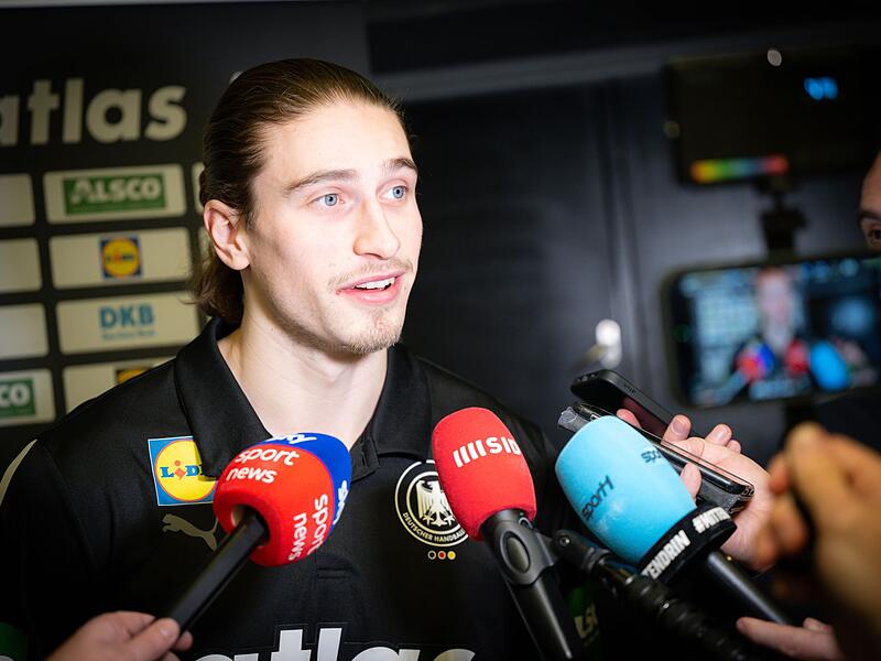 Handball EM - Pressekonferenz des DHB-Teams