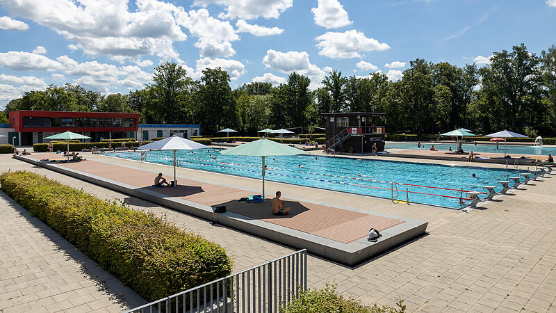 Das Röthelheimbad in Erlangen.