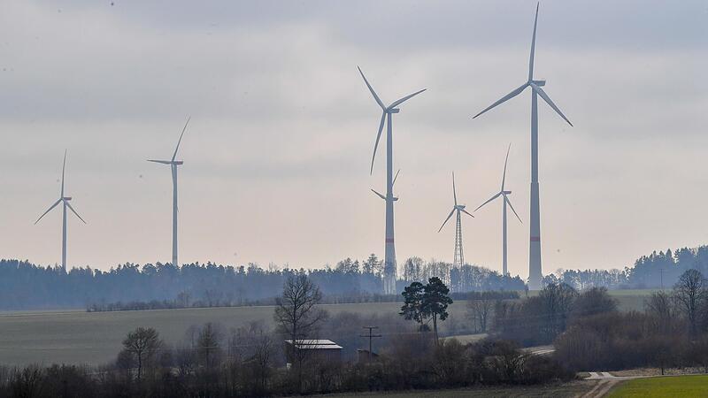 Oberhalb von Tiefenellern ist das Vorranggebiet Windenergie bereits gut ausgelastet.