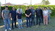 Geballte Präsenz: Der Standort für das geplante Resort liegt der Bürgerinitiative Adelsdorf schwer im Magen. Zusammen mit Georg Spielberger haben Markus Kruas (links) und Artur Zwanzger die Initiative gegründet.
