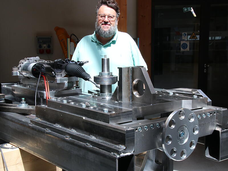 Christian K&uuml;brich hat in Priesendorf im Landkreis Bamberg eine Technik-Firmengruppe mit 80 Mitarbeitern aufgebaut.