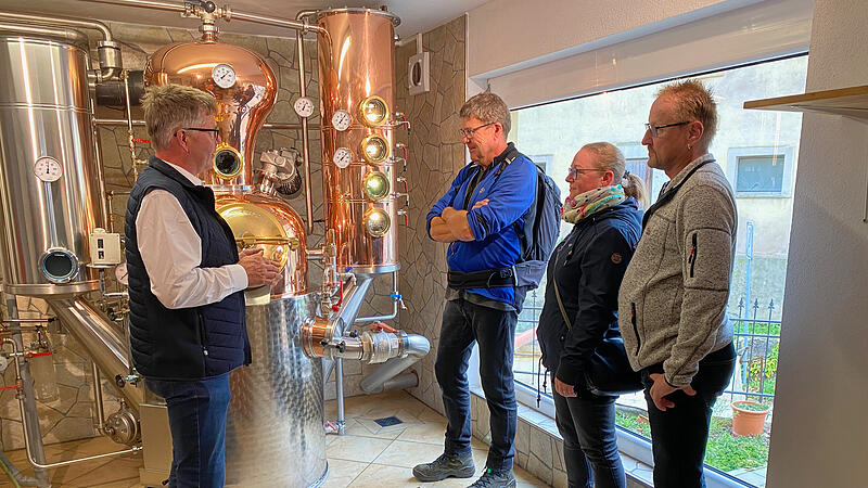 Beim Tag der offenen Brennereien ging es um Hochprozentiges aus der Region. Lokale Anbieter pr&auml;sentierten sich, ihre Technik und ihre Produkte.