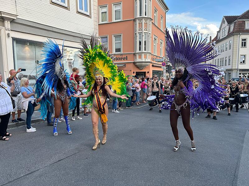 Samba-Festival Coburg 2024 Auftakt