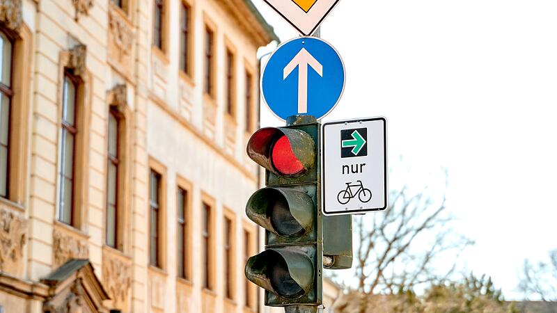 Gr&uuml;ne Pfeile Stadt Bamberg